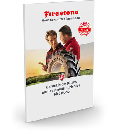 Garantie 10 ans sur les pneus agricoles Firestone