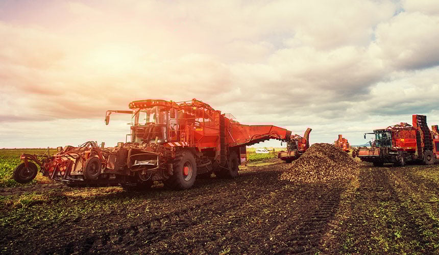 Forte compaction des sols autour des silos