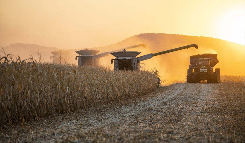 Pneu Maxi Traction Harvest pour la récolte du maïs