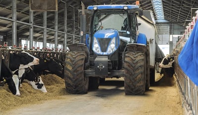 Pneu Extra Load en bâtiment d’élevage