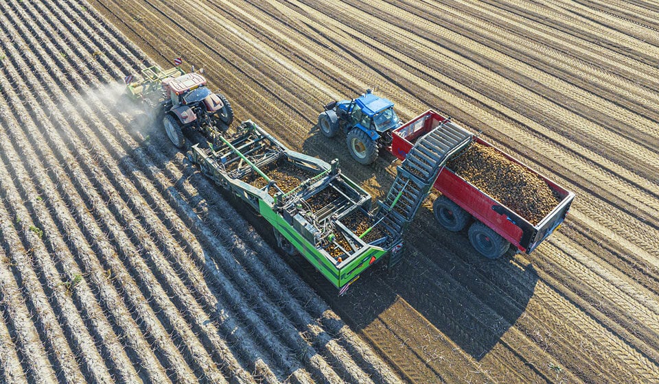 Quel pneu agricole pour une arracheuse de pommes de terre