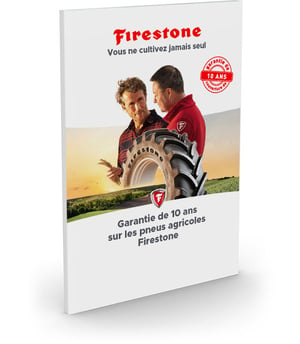 Garantie 10 ans sur les pneus agricoles Firestone